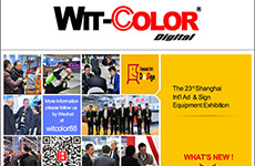 Wit-Color Gained A Successful Ending on 2015.3 Shanghai Intâ€™l Ad & Sign Expo.