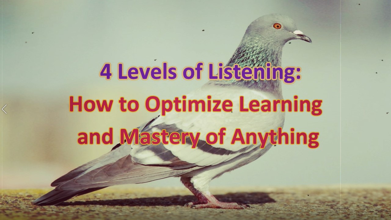 4 Levels of Listening