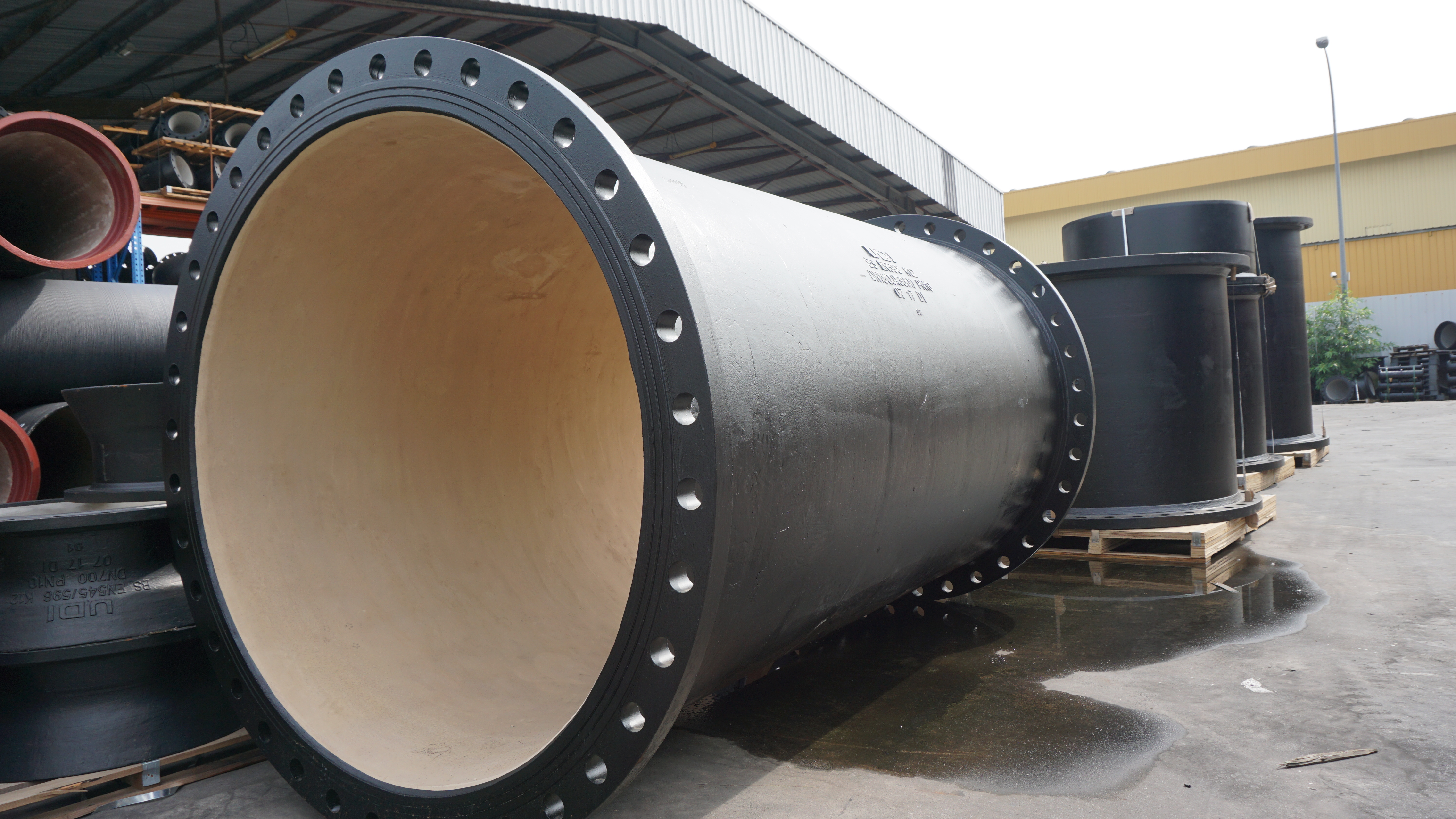 Ductile Iron flanged pipes 